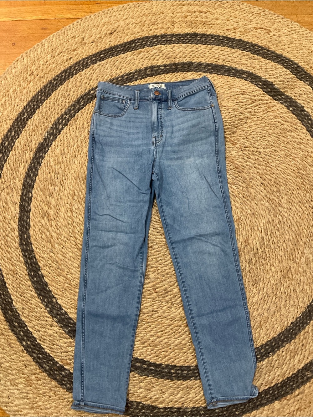 Madewell-Light Blue Women's High-Rise Jeans